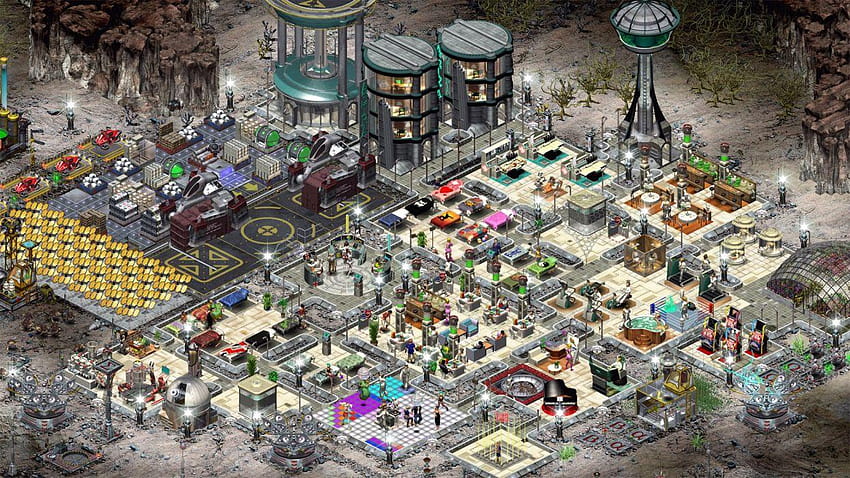 SPACE COLONY rts strategy sci, space colonization HD wallpaper