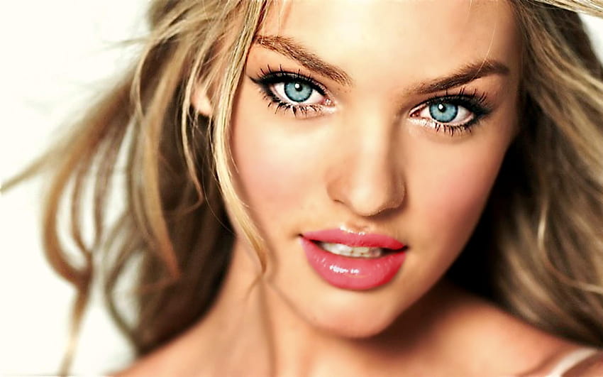 Candice Swanepoel With Blue Eyes Candice Swanepoel Model Hd Wallpaper
