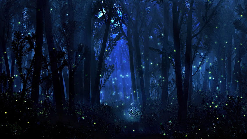 Mystical Forest HD wallpaper