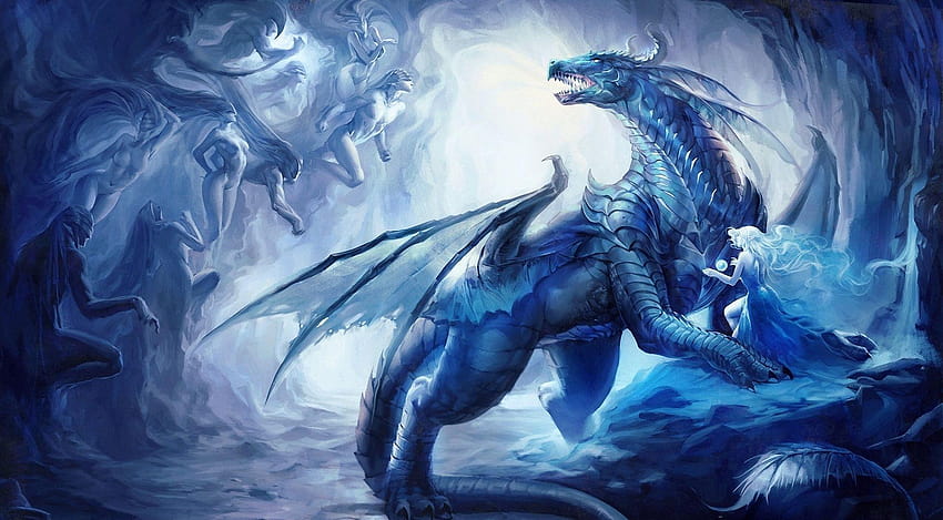dragons, lady dragon HD wallpaper