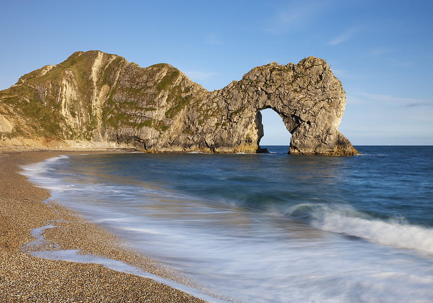 : A Lovely of Durdle Door on the Jurassic Coast in Dorset HD wallpaper