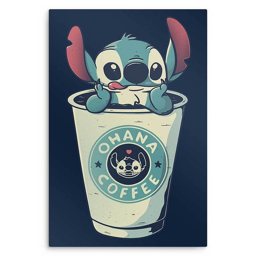 Ohana Coffee, stitch starbucks HD phone wallpaper