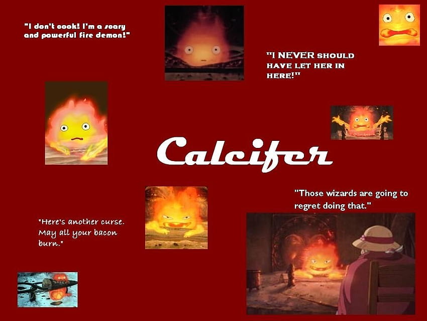 Calcifer HD wallpaper