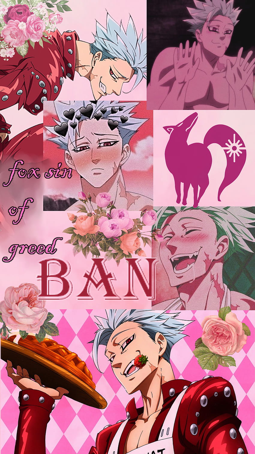 the seven deadly sins ban, fox sin ban HD phone wallpaper