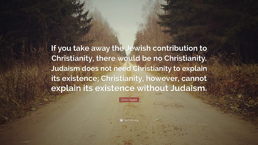 Citação de John Hagee: “Se você tirar a contribuição judaica para papel de parede HD