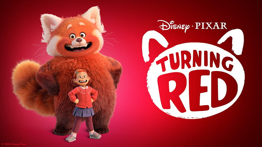 'Turning Red' ve Rumor Round'dan Yepyeni Konsept Sanatı, disney ve Pixars'tan 4town kırmızıya dönüyor HD duvar kağıdı