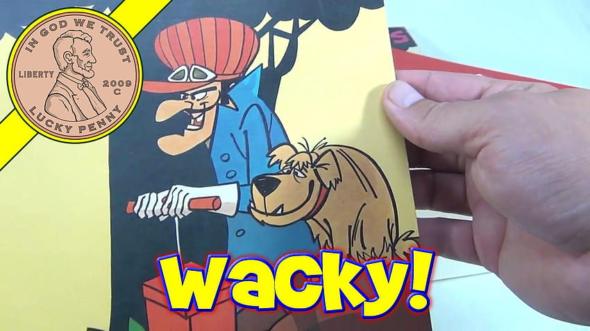 Milton Bradley The Wacky Races Masa Oyunu, 1969, muttley panda HD duvar kağıdı