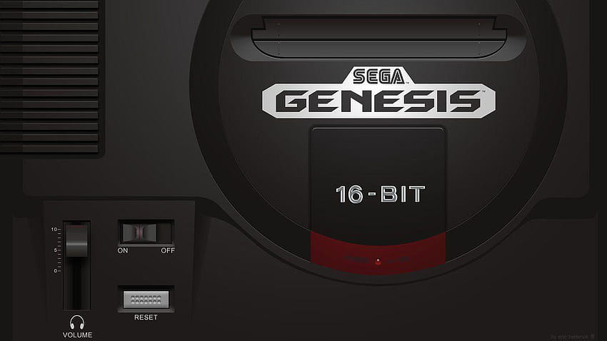 Sega Genesis Console by Ryokai, mega drive HD wallpaper