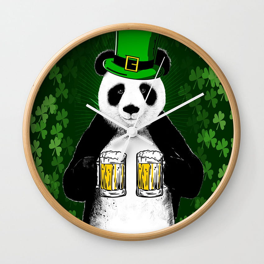 Funny Saint Patrick's Day T, st patricks day panda HD phone wallpaper
