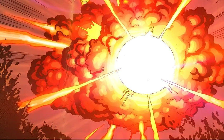 Cartoon Explosion การระเบิดของหมึก วอลล์เปเปอร์ HD