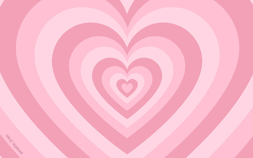 High Quality Pink Heart Laptop Background! В 2021 Г, Aesthetic Heart Hd  Wallpaper | Pxfuel