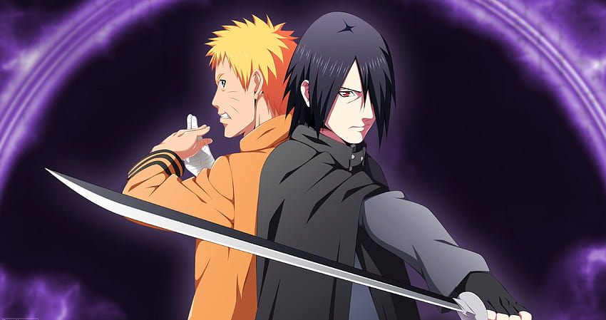 Naruto-Charaktere, Schwert, Spiel, Sasuke, Naruto, Anime, Anime Sasuke Uchiha HD-Hintergrundbild