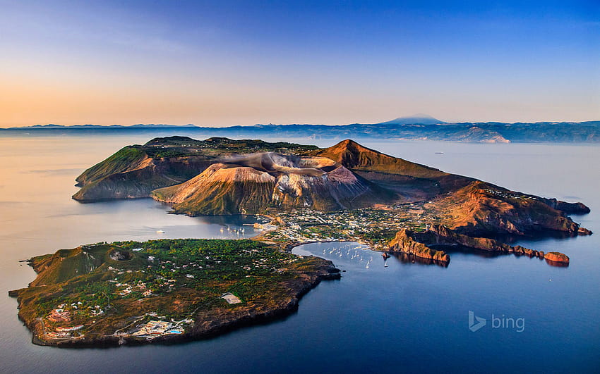 Vulcano, Aeolian Islands, Italy HD wallpaper