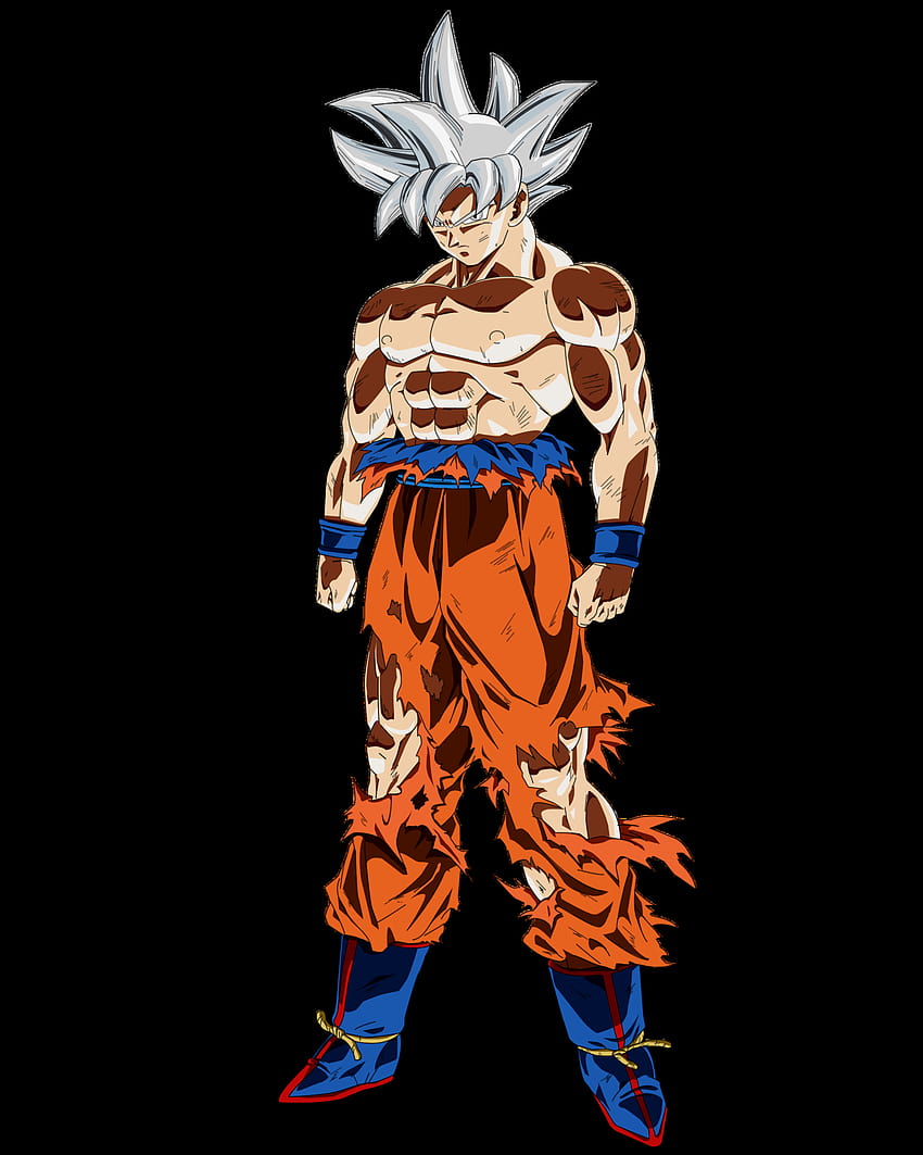 Goku ultra instinto dominado por ruga ... pinterest, cuerpo completo de goku  ultra instinto fondo de pantalla del teléfono | Pxfuel