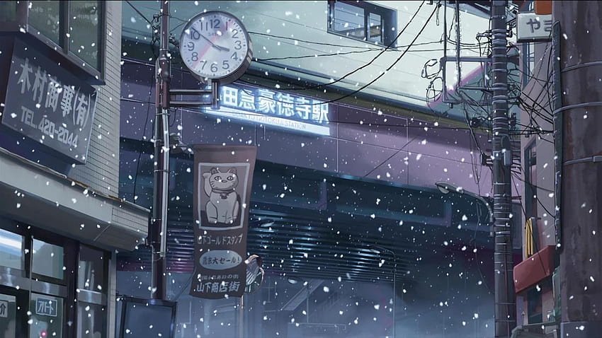 5 Centimeters Per Second. Directed by Makoto Shinkai. Created by, makoto shinkai background HD wallpaper