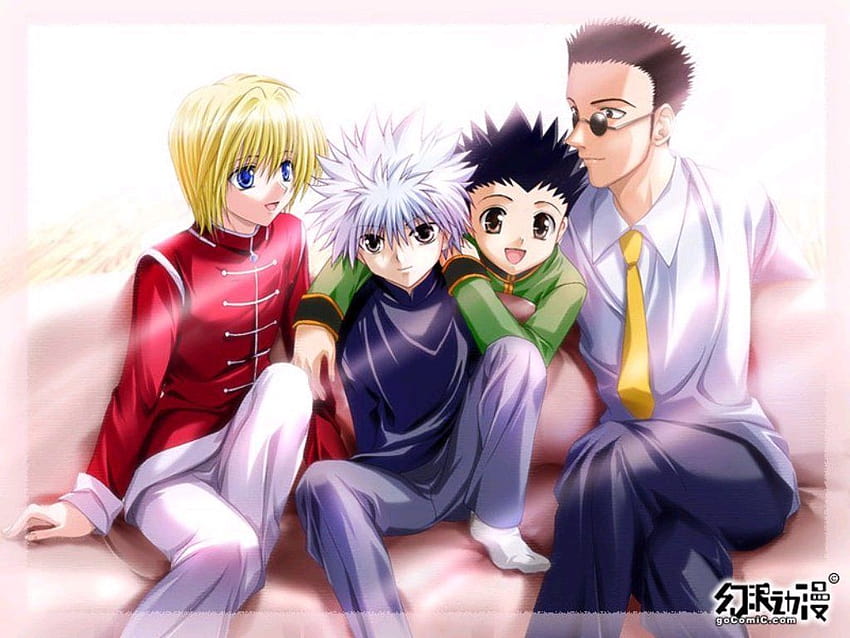 Kurapika, Leorio, Gon, and Killua ~Hunter X Hunter