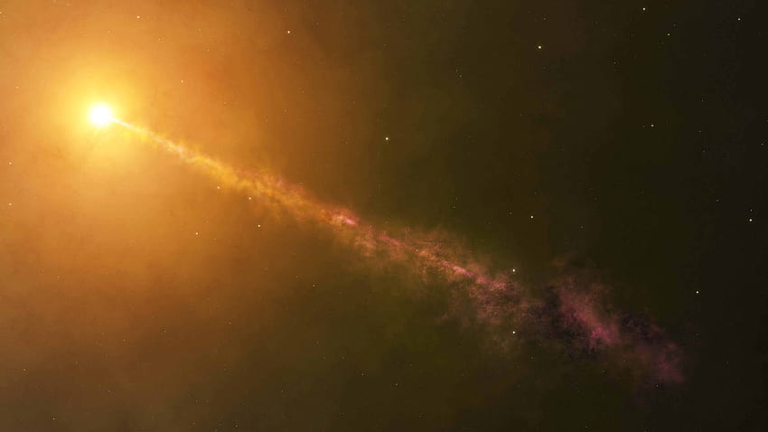 IC 1101 超巨星楕円銀河 U、 高画質の壁紙