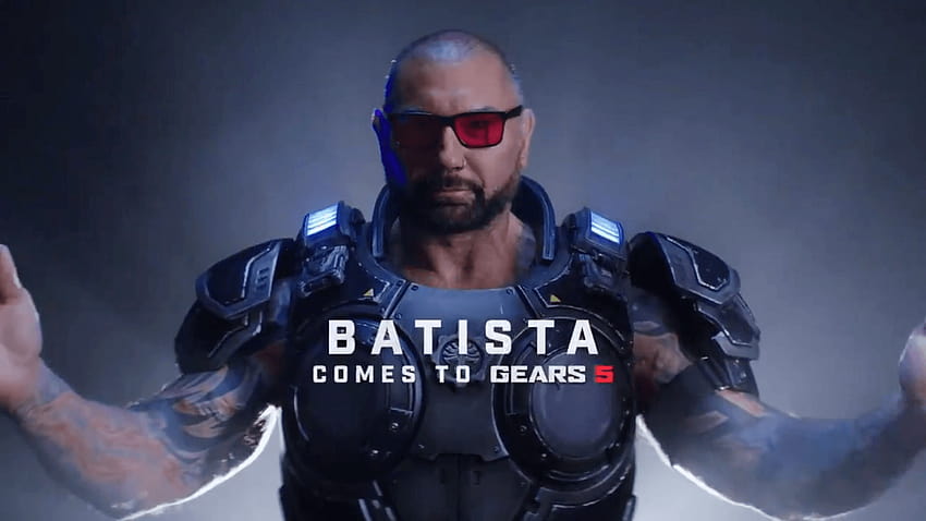 Gears 5: Dave Bautista, actor Guardianes de la Galaxia, will, batista gears 5 fondo de pantalla