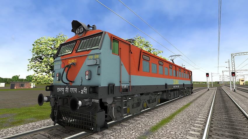 OPEN RAILS, simulator kereta India Wallpaper HD