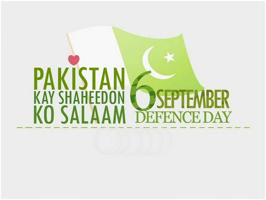 Defence Day Pakistan 6th September HD wallpaper