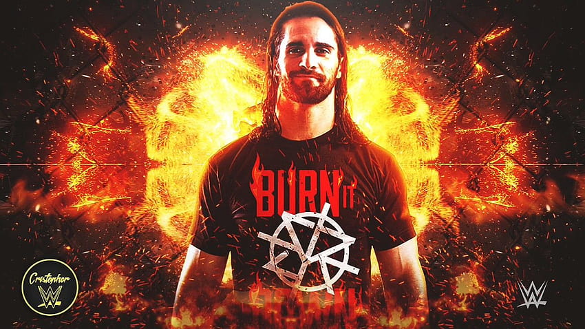 Seth Rollins 7th WWE Theme Song, seth rollins burn it down HD wallpaper