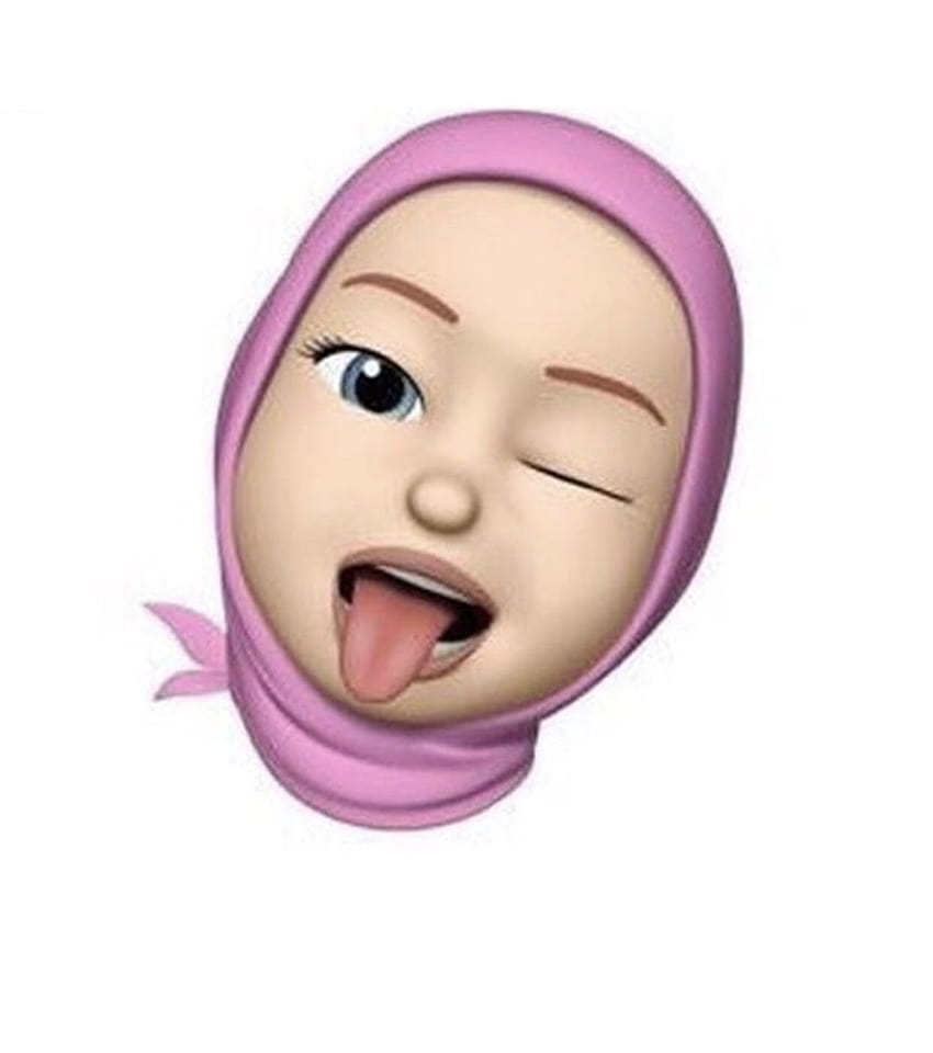 463 Wallpaper Emoji Hijab MyWeb