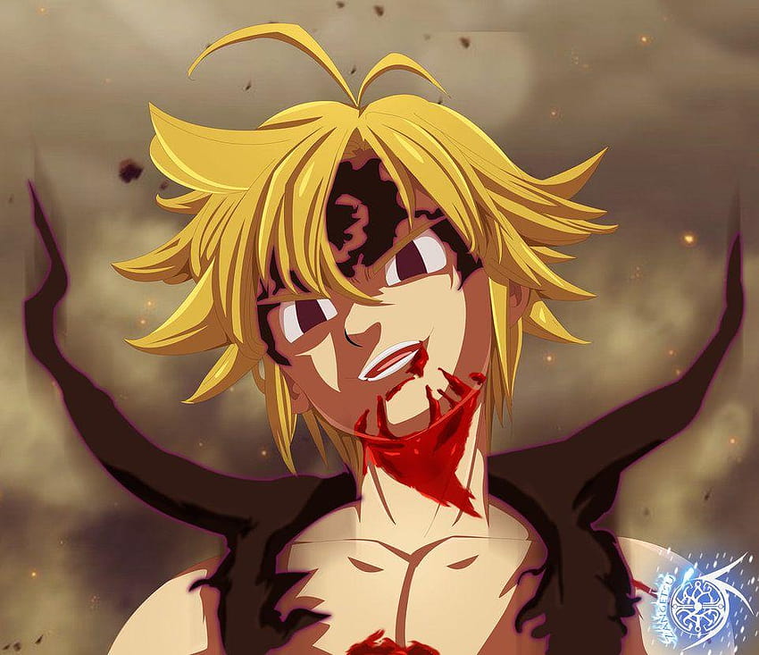 Meliodas demon form, meliodas demon king HD wallpaper | Pxfuel