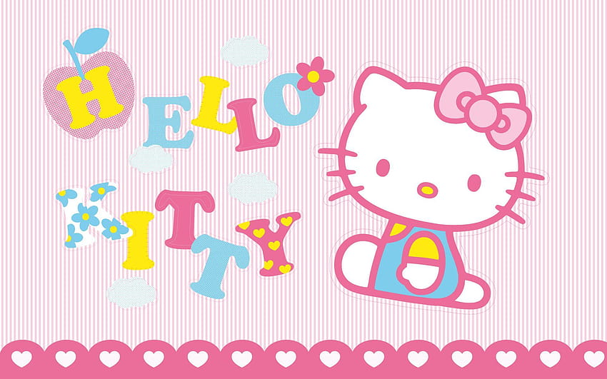 Pink Hello Kitty Backgrounds for iPad, background hello kitty pink HD wallpaper