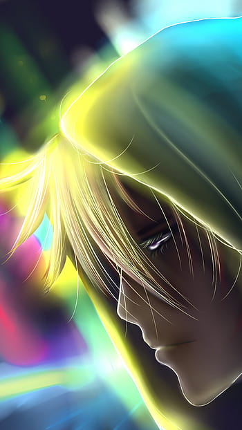 Anime Boy With Mask  yellow hoddie Wallpaper Download  MobCup