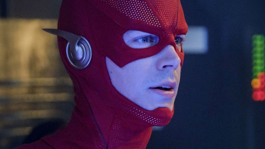 Crise nas Infinitas Terras: Flash Cameo de Ezra Miller conecta os universos da TV e do cinema da DC, elenco em flash papel de parede HD