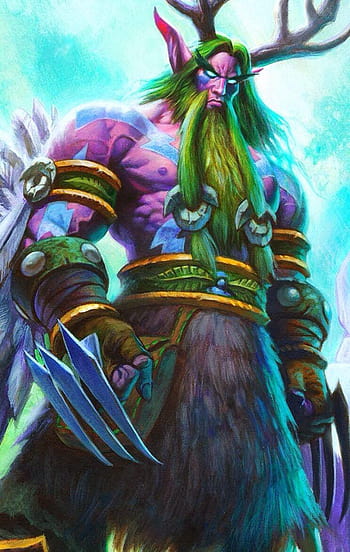 Malfurion, Tyrande Whisperwind Hd Wallpaper 