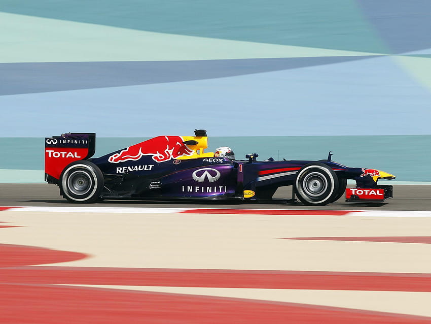 2013 Red Bull Renault Infiniti RB9 course de Formule 1 course h, logo red bull racing Fond d'écran HD