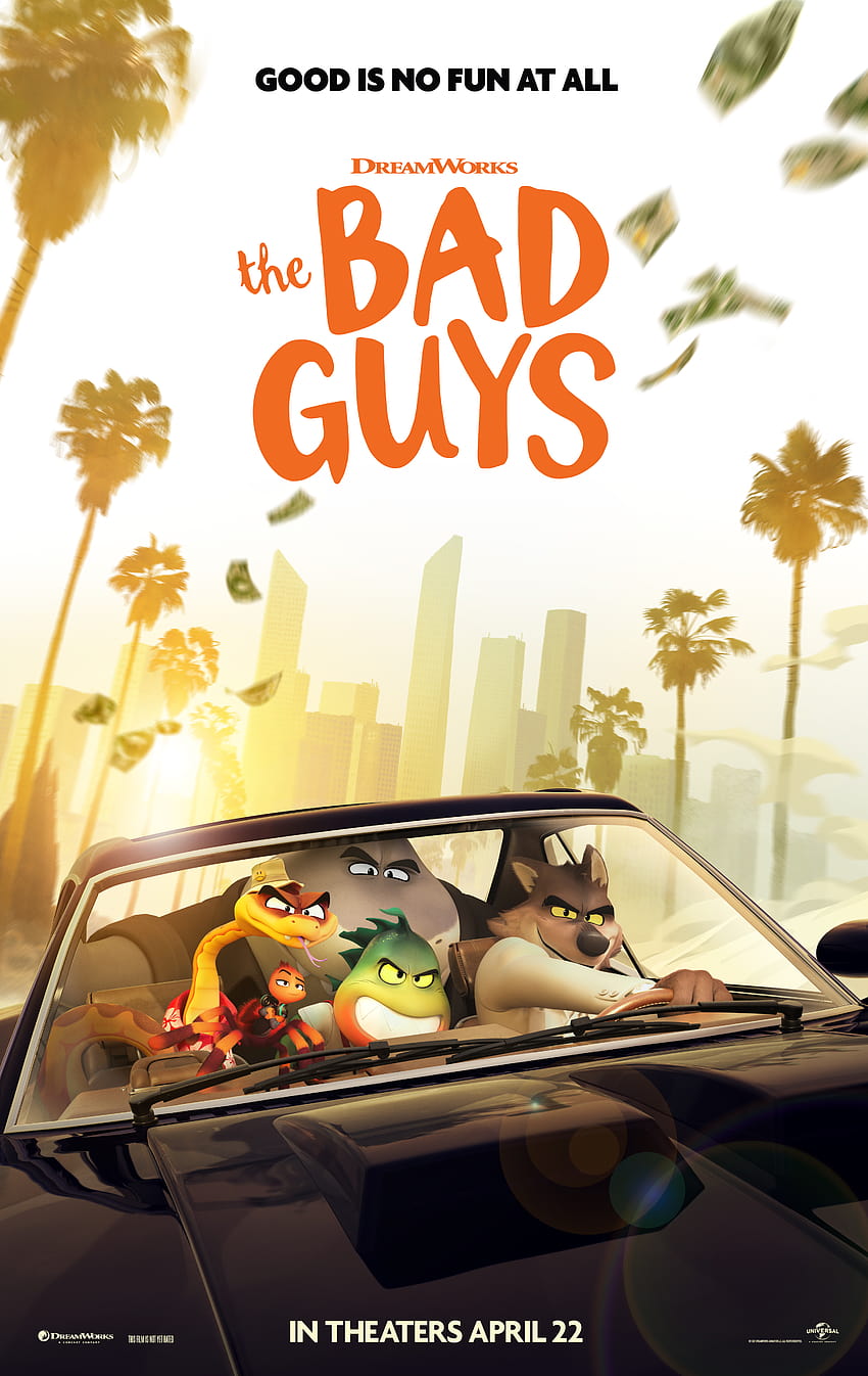 L'affiche du film Bad Guys Fond d'écran de téléphone HD