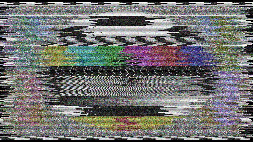 6 Tv statico, glitch errore anime Sfondo HD