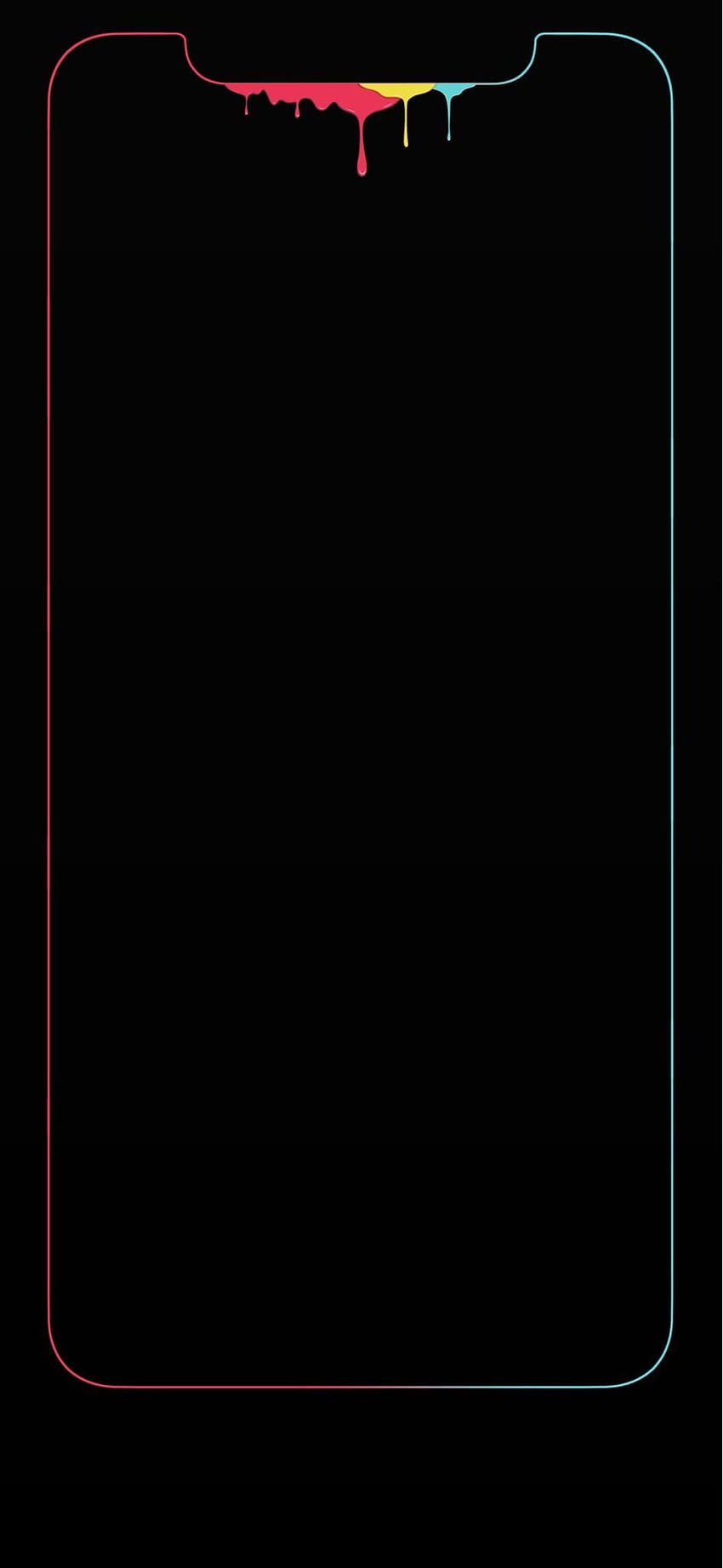 The iPhone X/Xs Thread, border light HD phone wallpaper | Pxfuel