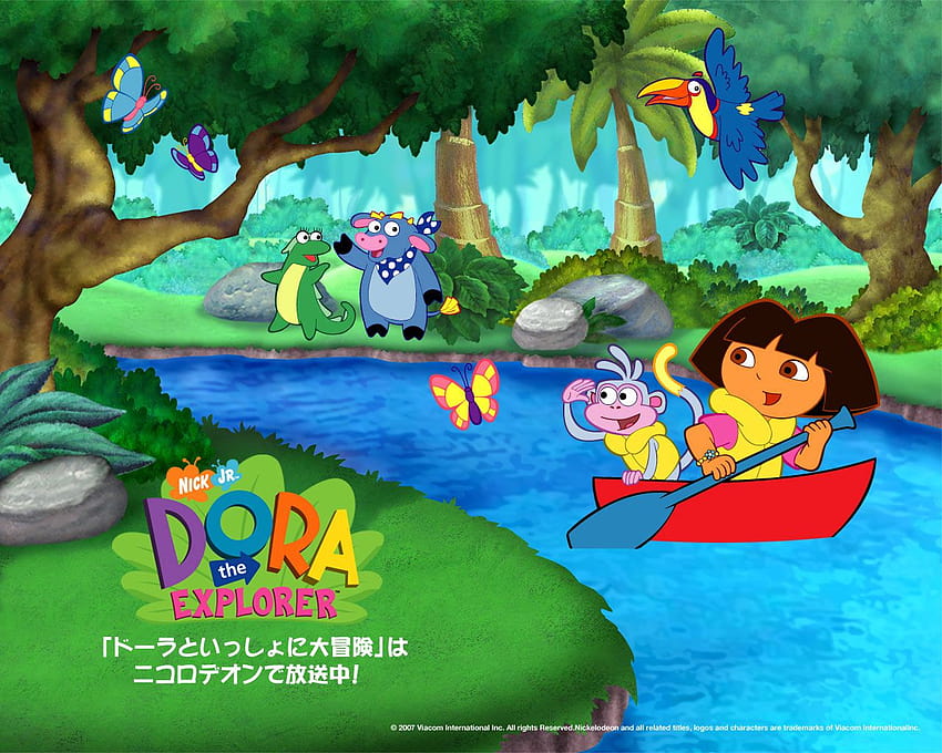 Dora Explorer, Clip Art, Clip Art en la biblioteca de prediseñadas, espectáculos de Nickelodeon fondo de pantalla