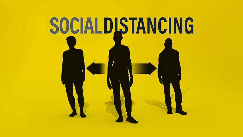 Social distancing versus self HD wallpaper