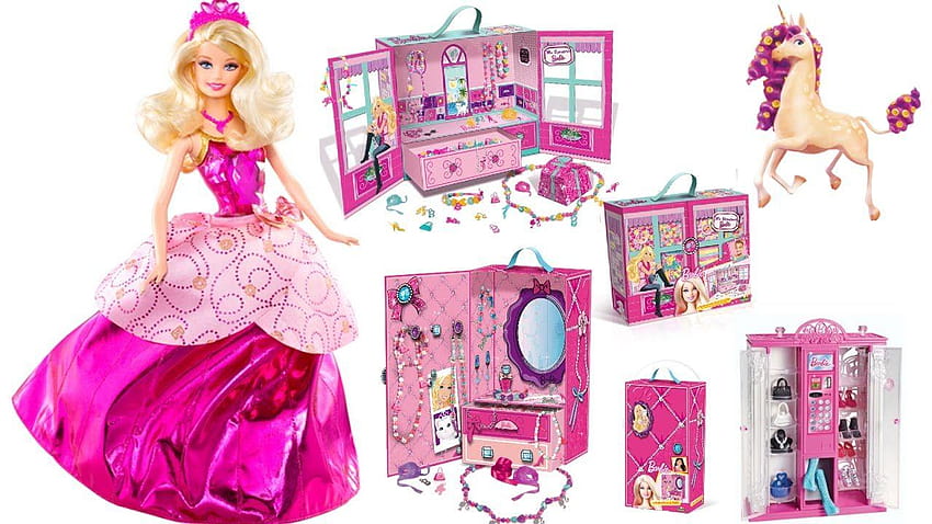 Barbie Princess Changing Dress que está jugando en el Pink Play, de barbie fondo de pantalla