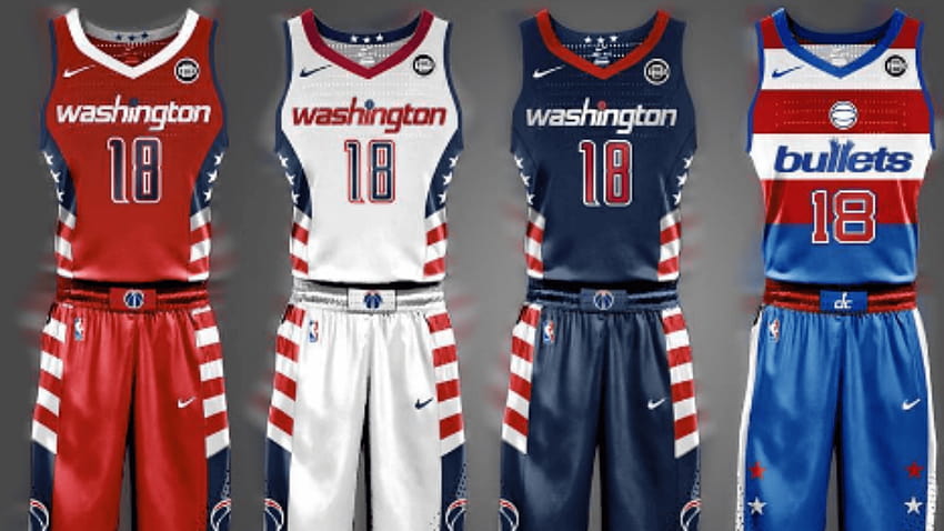 Washington wizards cheap uniforms 2018