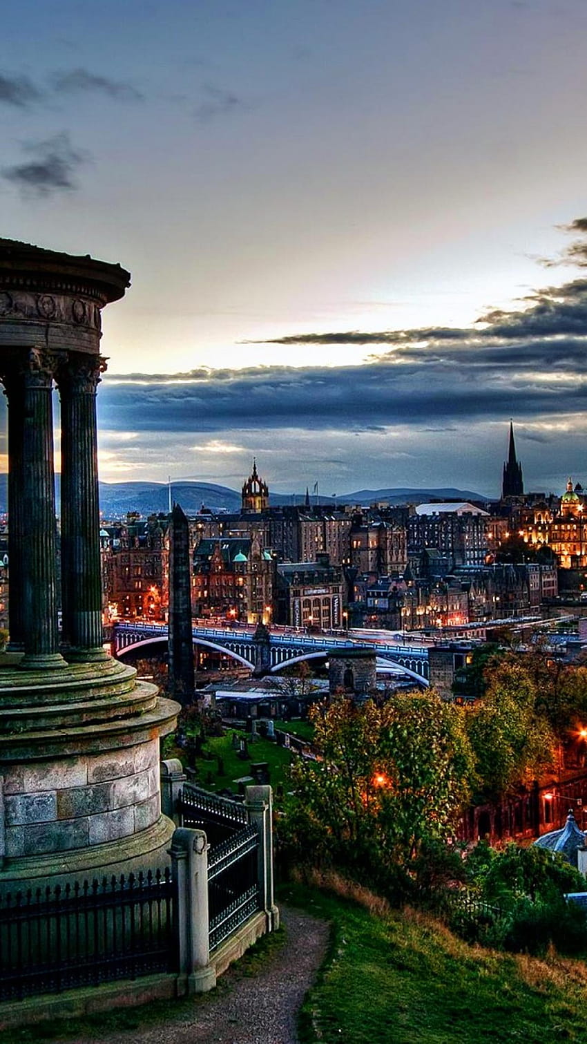Edimburgo Escocia, iPhone Escocia fondo de pantalla del teléfono