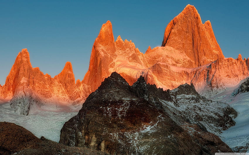 El Chaltén, Patagonia: Alta Definición fondo de pantalla
