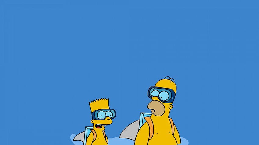 Bart Simpson Homero Simpson fondo de pantalla | Pxfuel