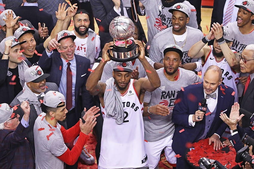 Торонто Раптърс Шампиони на НБА HD тапет
