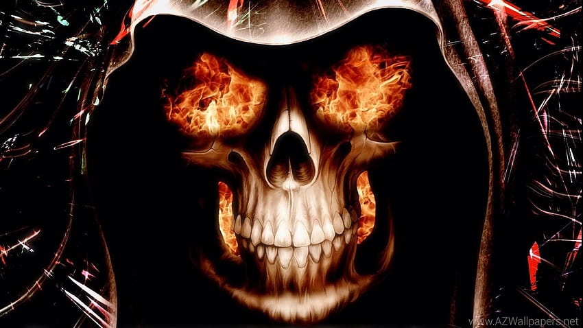 Mad Skull Co, esqueleto louco papel de parede HD