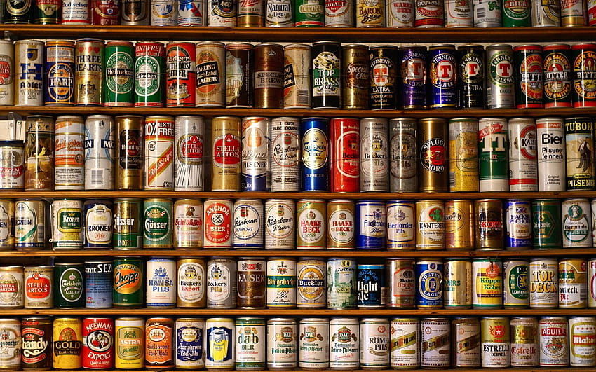 cervezas, agua, viejo, líquido, alcohol, Heineken, bebida, lata, danés fondo de pantalla