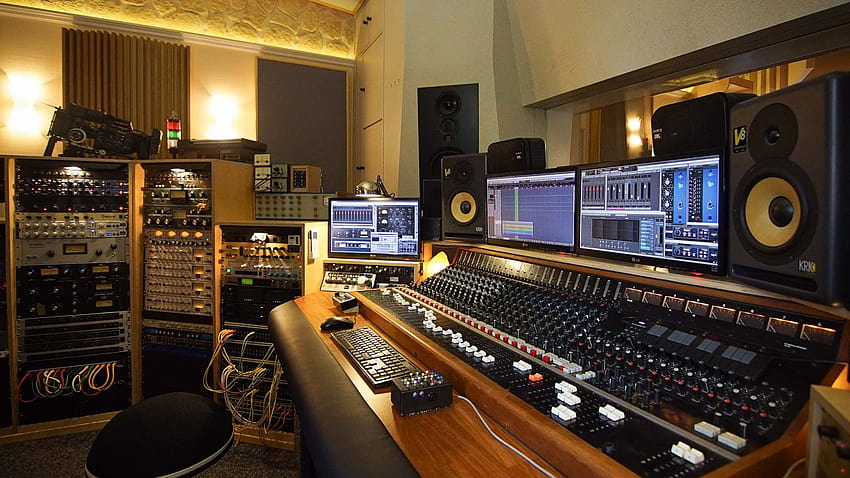 21 Estudio de grabación, estudio de sonido fondo de pantalla