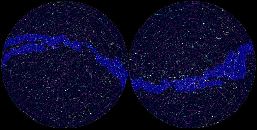 Mapa estelar 9100x4593, 1920x1080, 1920x1200, mapa estelar papel de parede HD