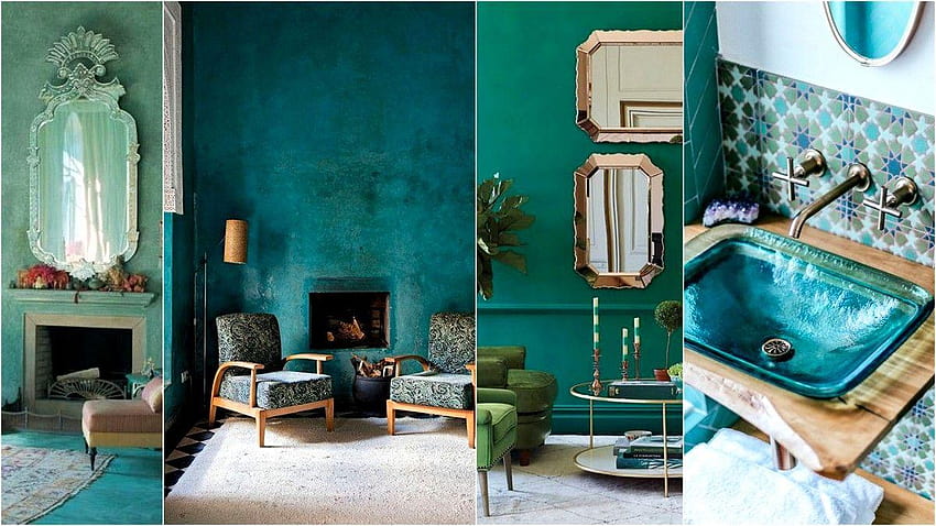 Qual é a cor azul-petróleo e como você pode usá-la na decoração da sua casa, cores de fundo azul-petróleo papel de parede HD