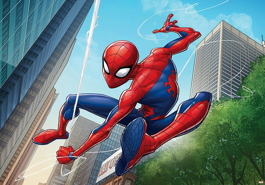 Marvel's Spider, all spider man cartoon HD wallpaper