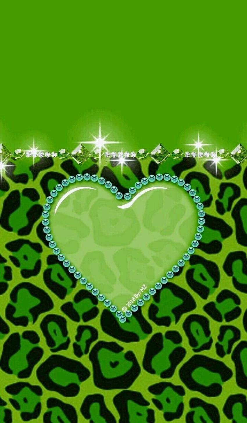 Green Heart posted by Christopher Tremblay, mint green aesthetic heart HD phone wallpaper
